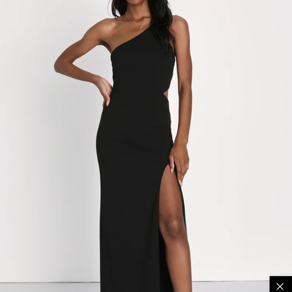 Black Bridesmaid Dress - Picture 1 of 5